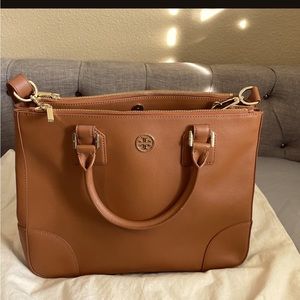 Tory Burch Robinson Saffiano leather Handbag